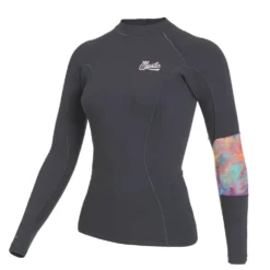 Mystic Lunar L/S Vest Neoprene 2mm Dames Rash Guard -Surf Sale Store mystic lunar l s vest neoprene 2mm women rash guard ty