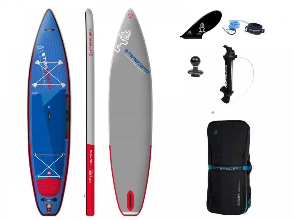 Starboard Touring Deluxe 12'6" Inflatable Paddle Board 1 Starboard Touring Deluxe 12'6" Inflatable Paddle Board